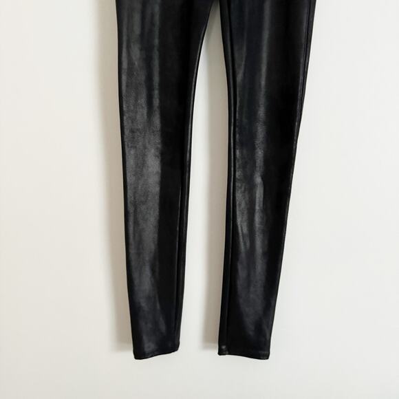 SPANX Faux Leather High Waist Leggings Black XL - Picture 5 of 7